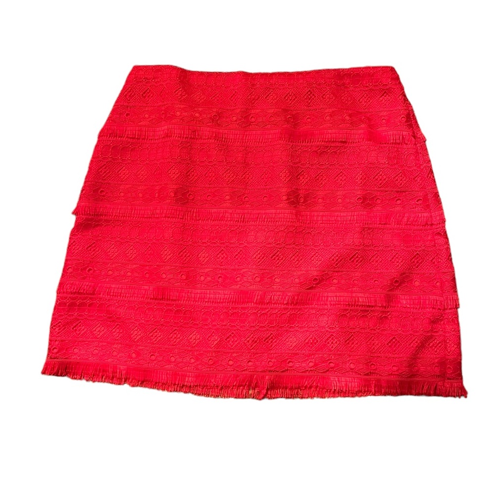 J Crew lace mini skirt